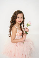 Sweet Pink Garden Tulle Dress